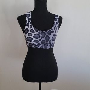 Leopard Sports bra